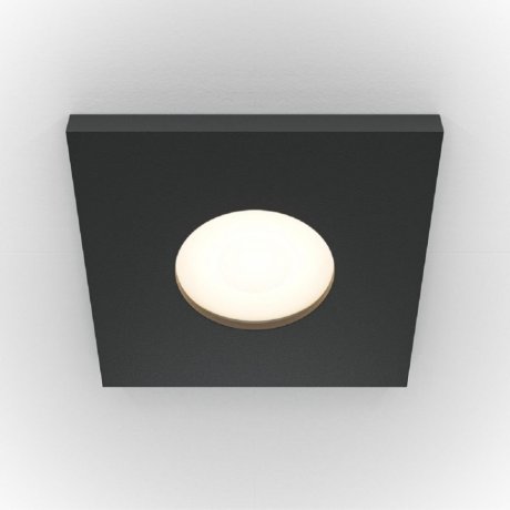 Встраиваемый светильник Maytoni Technicall Stark DL083-01-GU10-SQ-B