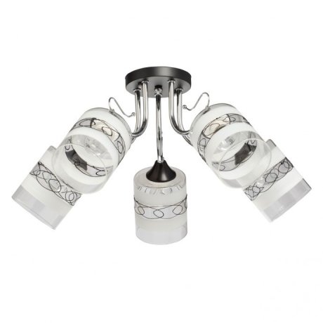 Потолочная люстра DeMarkt Олимпия с поддержкой Алиса 106010705-A