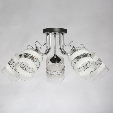 Потолочная люстра DeMarkt Олимпия с поддержкой Алиса 106010705-A