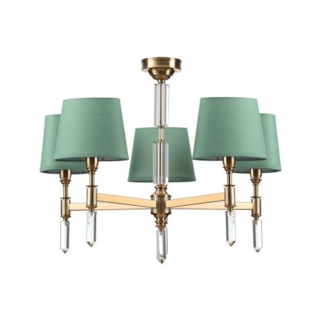 Люстра на штанге Odeon Light London с лампочками 4887/5+Lamps E14 Свеча