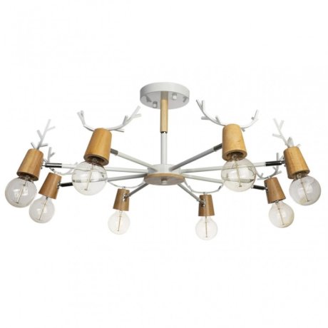 Люстра на штанге LOFTIT Sven 10024/8 White