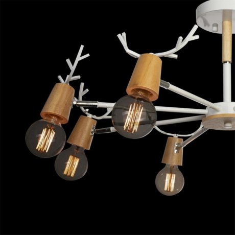 Люстра на штанге LOFTIT Sven 10024/8 White