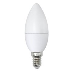 Лампа светодиодная (UL-00003802) E14 9W 6500K матовая LED-C37-9W/DW/E14/FR/NR