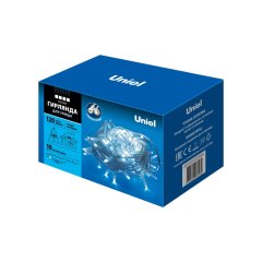 Гирлянда светодиодная 10м с эффектом мерцания Uniel UL-00001351 (ULD-S1000-120-TWK )