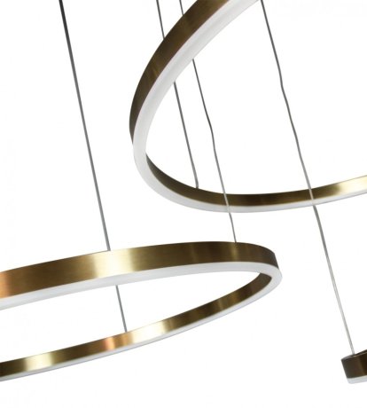 Подвесная диммируемая люстра с пультом ДУ Kink Light Top 08223,36PA(3000K) (20423)