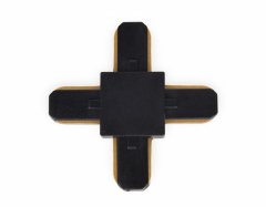 Соединитель Х-образный для однофазного шиноровода Ambrella light Track System GL7083 BK