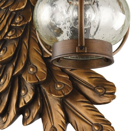 Уличный настенный светильник с лампочкой Favourite Hunt 2081-1W+Lamps А60