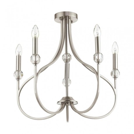 Потолочная люстра с лампочками Lumion Mackenzie 4495/5C+Lamps E14 Свеча
