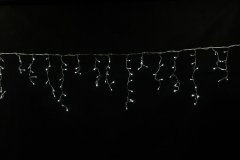 5х0,6м. Гирлянда бахрома с контроллером 180LED (белый) A-056 WT Sneha 1098755