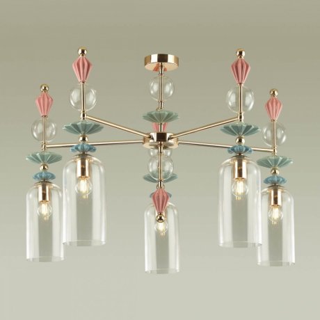 Люстра на штанге Odeon Light Bizet 4855/5C