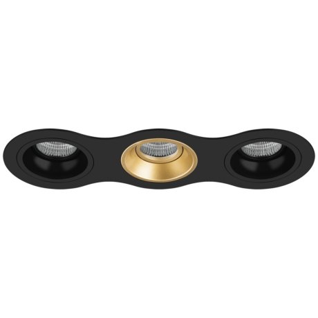 D637070307 Встраиваемый светильник Domino Lightstar (комплект из 214637+214607+214603+214607)