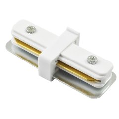 Коннектор прямой для однофазного шинопровода Arte Lamp Track Accessories A130233