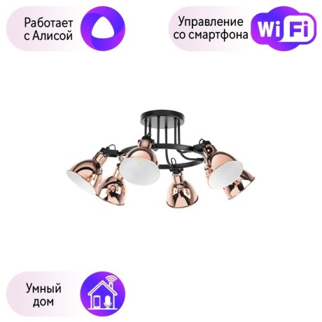Потолочная люстра Acrobata Lightstar с поддержкой Алисы, 761063