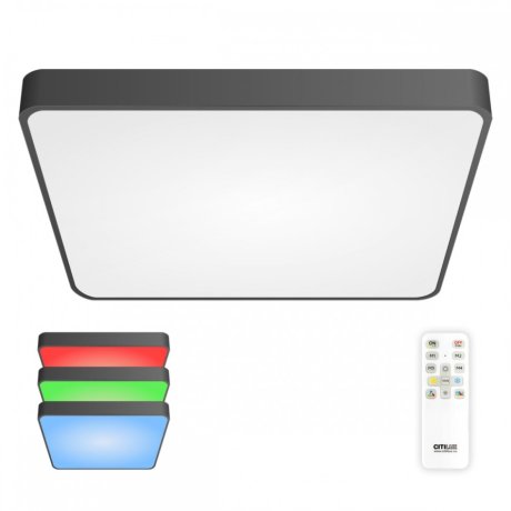 Потолочная светодиодная диммируемая люстра с пультом ДУ Citilux Купер CL724K105G1