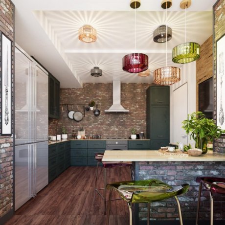 Потолочный светильник с лампочкой Odeon Light Binga 4746/1C+Lamps E27 P45