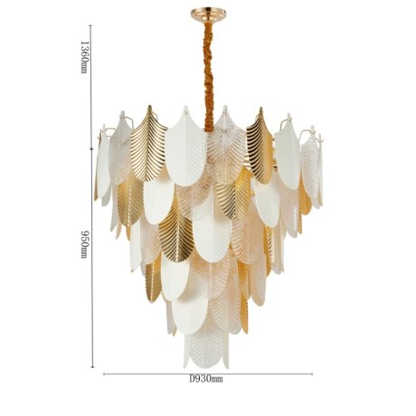 Подвесная люстра с лампочками Favourite Pulcher 2619-37P+Lamps E14 P45