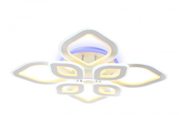 Потолочная диммируемая люстра с пультом ДУ Ambrella light Acrylica FA8844