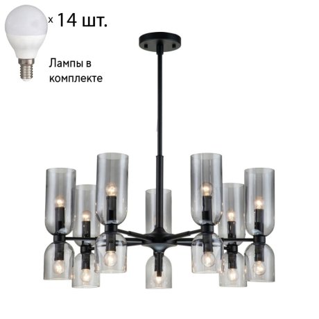 Подвесная люстра с лампочками Favourite Amusing 2877-7P+Lamps E14 P45