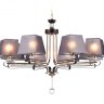 Подвесная люстра с абажуром и хрусталем Ambrella light TRADITIONAL TR4618