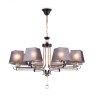 Подвесная люстра с абажуром и хрусталем Ambrella light TRADITIONAL TR4618