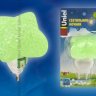 Ночник Uniel DTL-309-Звездочка/GREEN/1LED/0,1W (10335)