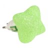 Ночник Uniel DTL-309-Звездочка/GREEN/1LED/0,1W (10335)