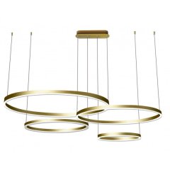 Подвесная светодиодная люстра с ПДУ Kink Light Тор 08204,33P(3000K) (18148)