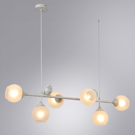 Подвесной светильник Gemelli Arte Lamp с поддержкой Алиса A2150SP-6WG-A