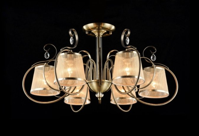 Потолочная люстра Freya Simone FR2020-PL-06-BZ