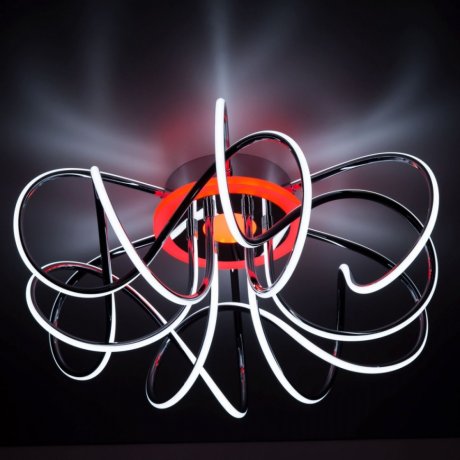 Потолочная светодиодная люстра с голосовым управлением Citilux Джемини Смарт CL229A161E