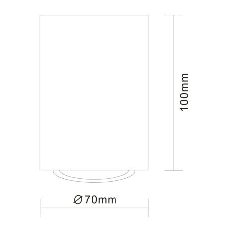 Накладной точечный поворотный светильник ST-Luce ST108.507.01
