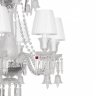 Подвесная люстра с хрусталем Loft IT Zenith 10210/6 White