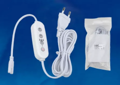 Таймер с вилкой и разъемом L,N для фито светильника 2м Uniel UST-E32  (UL-00006492)