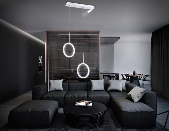 Подвесной светильник с пультом ДУ Ambrella light Line FL5272