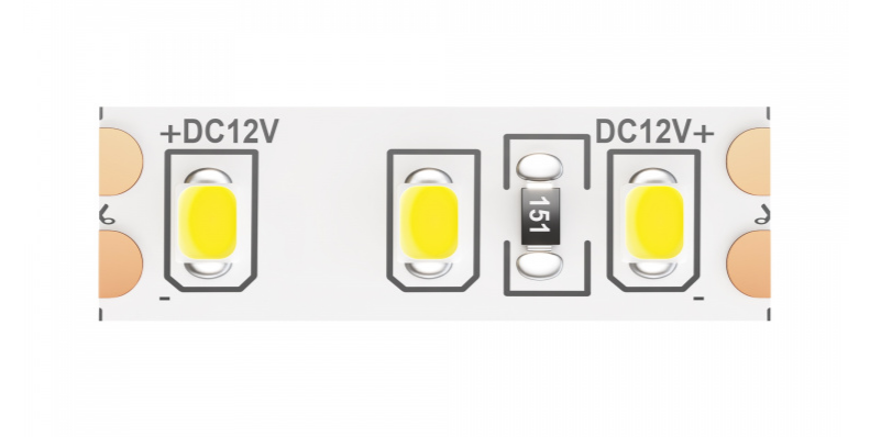 5м. Светодиодная лента теплого цвета 3000K, 14,4W, 12V, 120LED, IP65 Led strip Maytoni 10117