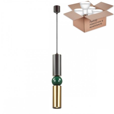 Светильник с лампочкой Odeon Light Sakra 4072/5L+Lamps Gu10