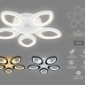 Потолочная светодиодная люстра с пультом ДУ (инфракрасный) Ambrella light Acrylica FA4492