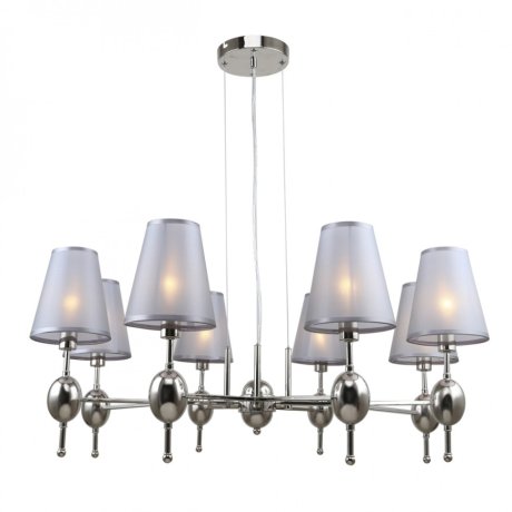 Подвесная люстра Escada Elegy 2106/8S Nickel