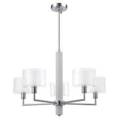 Подвесная люстра Crystal Lux Maestro SP-PL5 Chrome