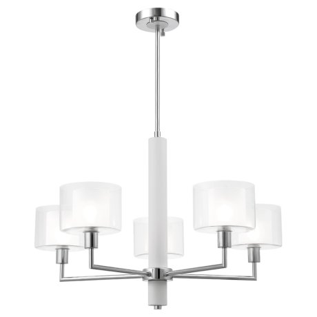 Подвесная люстра Crystal Lux Maestro SP-PL5 Chrome