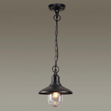 Уличный подвесной светильник Campa Odeon Light с лампочкой 4965/1+Lamps E27 P45