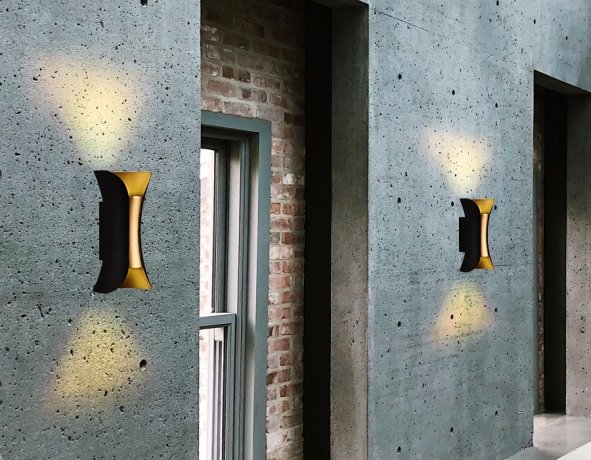 FW193 BK/GD/S Уличный настенный светильник Ambrella light Sota