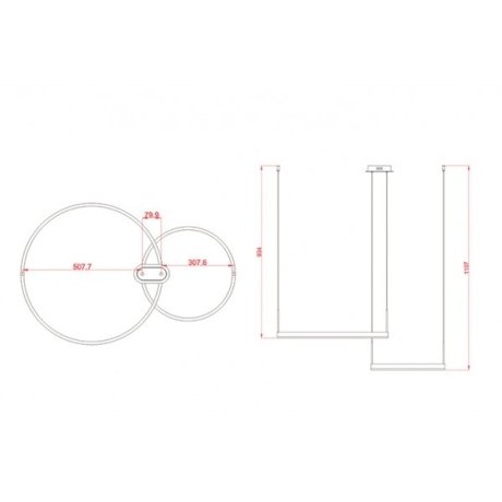 Подвесная светодиодная люстра KINK Light Тор 08219,33P(3000K) (18149)