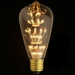 Ретро лампа E27 3W Edison Bulb Loft It ST64-47LED