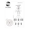 Подвесная люстра ST-Luce Gemina SL6007.203.32