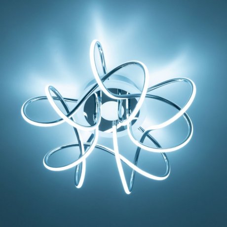 Светодиодная потолочная люстра с голосовым управлением Citilux Джемини Смарт CL229A151E