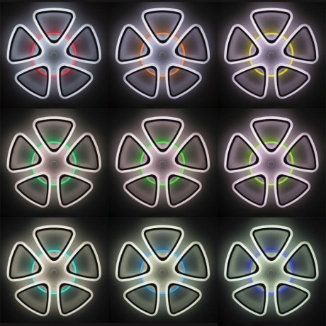 Потолочная светодиодная люстра с голосовым управлением Citilux Мальта Смарт CL234A250E