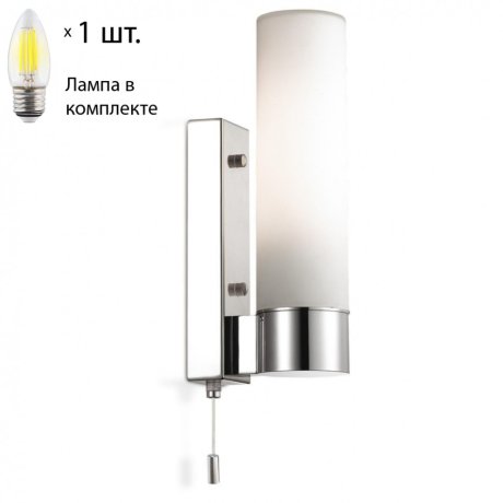 Бра с лампочкой Odeon Light Tingi 2660/1W+Lamps Е27 Свеча