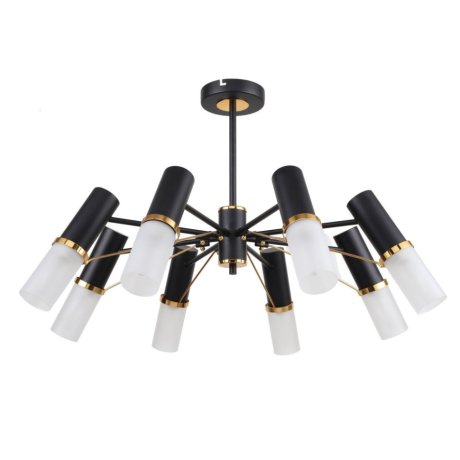 Люстра на штанге с лампочками F-Promo Viator 2558-8P+Lamps E14 Свеча