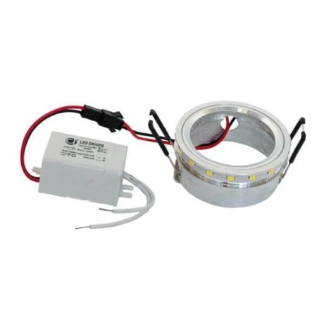 Встраиваемый светильник с LED подсветкой и драйвером Ambrella light 102 LED SET STEP+DRIVER (AL 4200K с бортом)